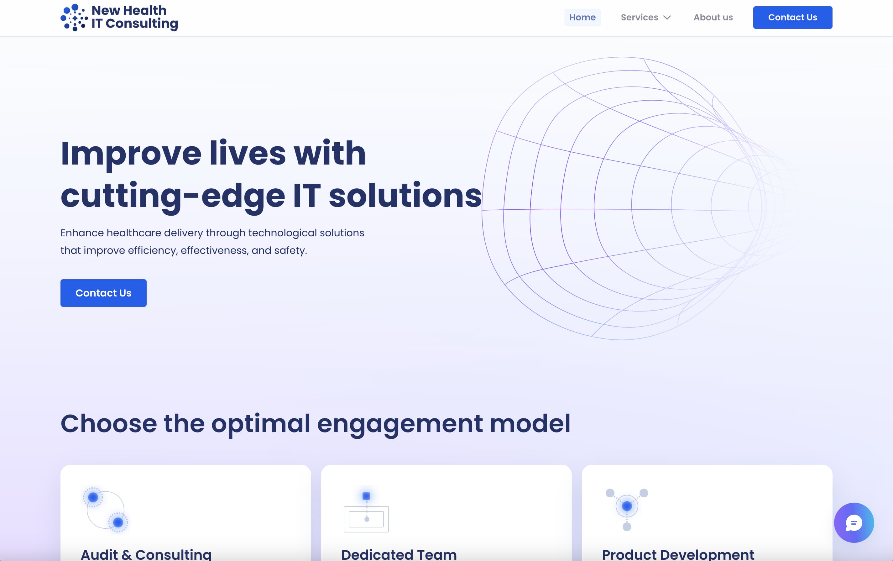 New Health IT Consulting Main Page
