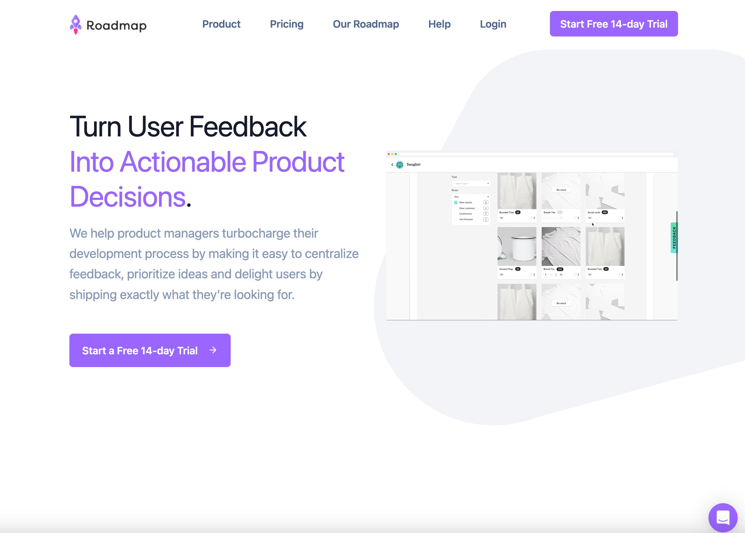 Roadmap Main Page