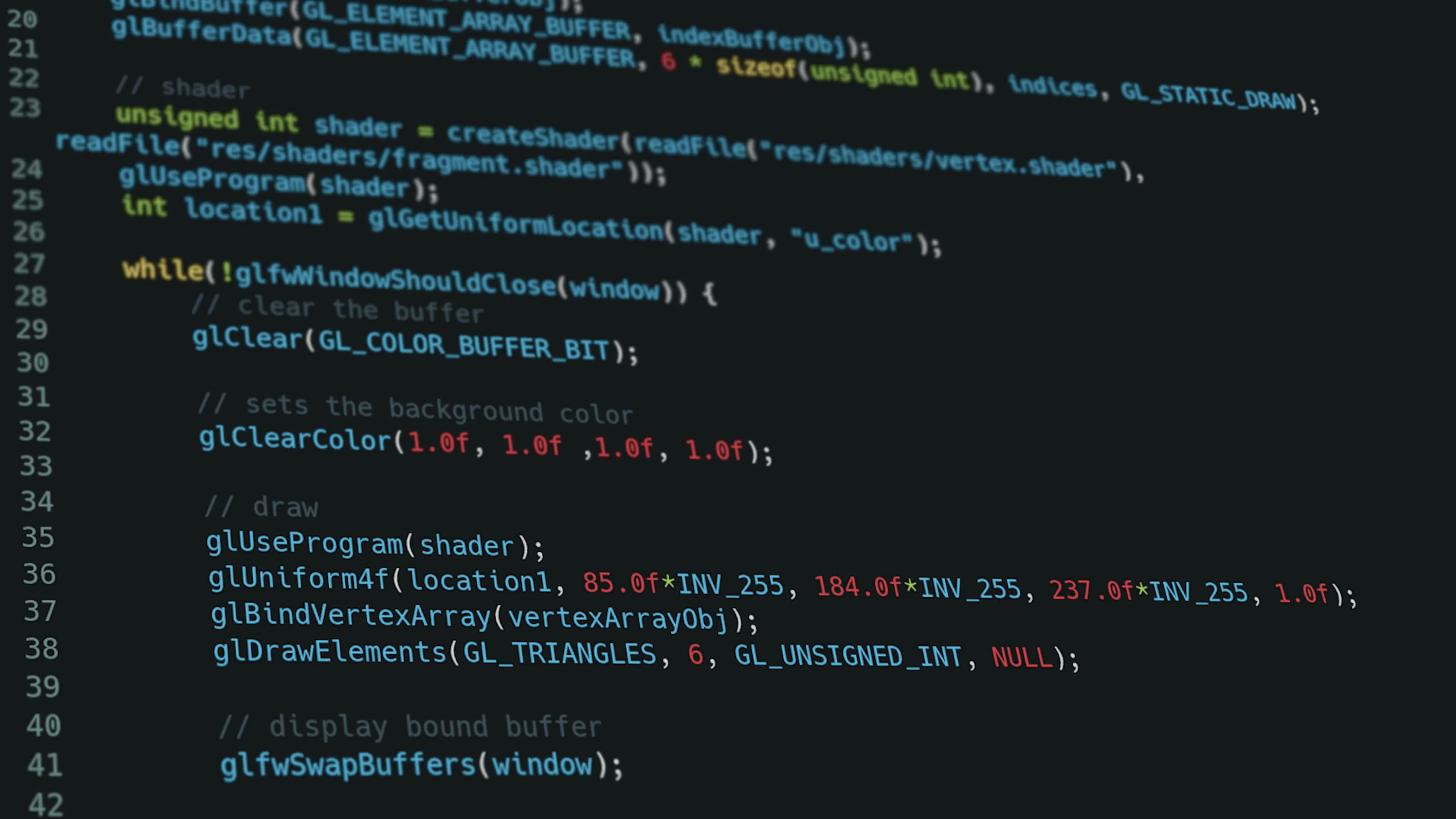 Code refactoring